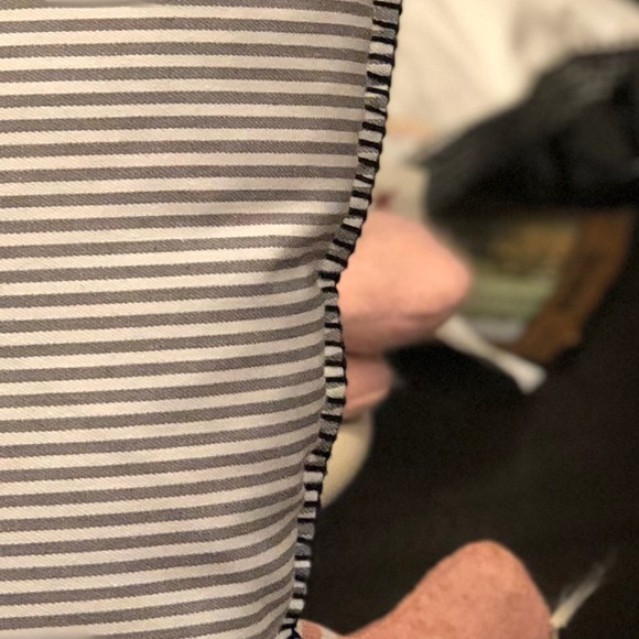 Rae Dunn BLESSED. Feather Pillow - Picture 5 of 6